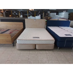 LIT 140X200 TISSU BEIGE 