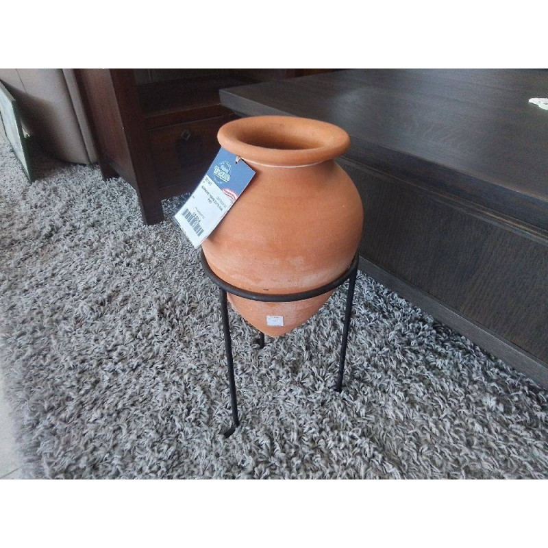 AMPHORE TERRE CUITE SUR PIED