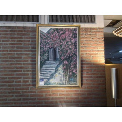 PEINTURE SUR TOILE SIGNÉE...