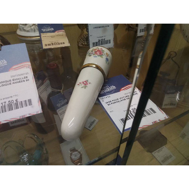 VASE POUR VOITURE ANNÉES 50 PORCELAINE DE BAVIÈRE