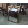 MIROIR BISEAUTÉ CADRE DORÉ