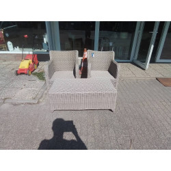 ENSEMBLE 2 FAUTEUILS ET...