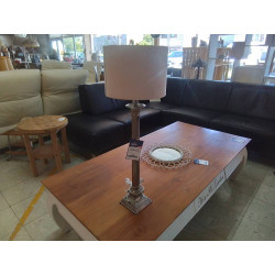 LAMPE DE SALON PIED CHROME...