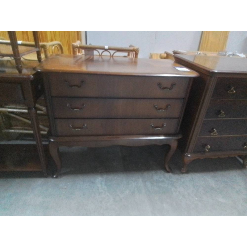 COMMODE 3 TIROIRS STYLE ANGLAIS 