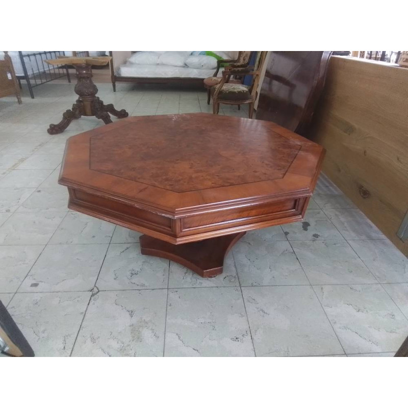 TABLE DE SALON OCTOGONALE 