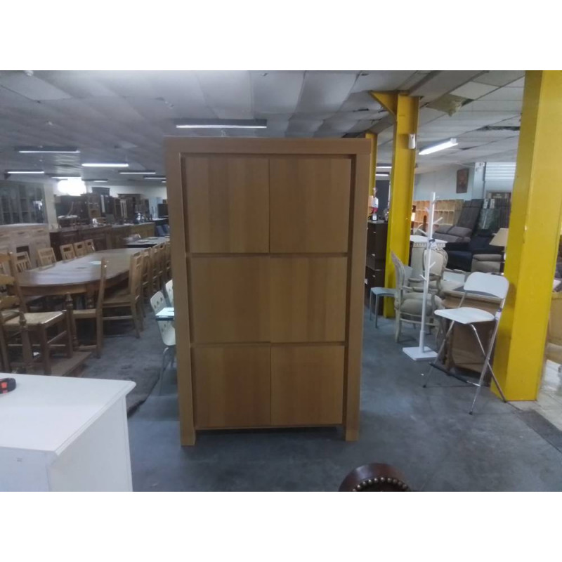 MEUBLE DE RANGEMENT HAUT 6 PORTES 122X45X201