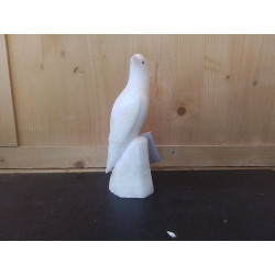 POSTURE OISEAU EN ALBATRE