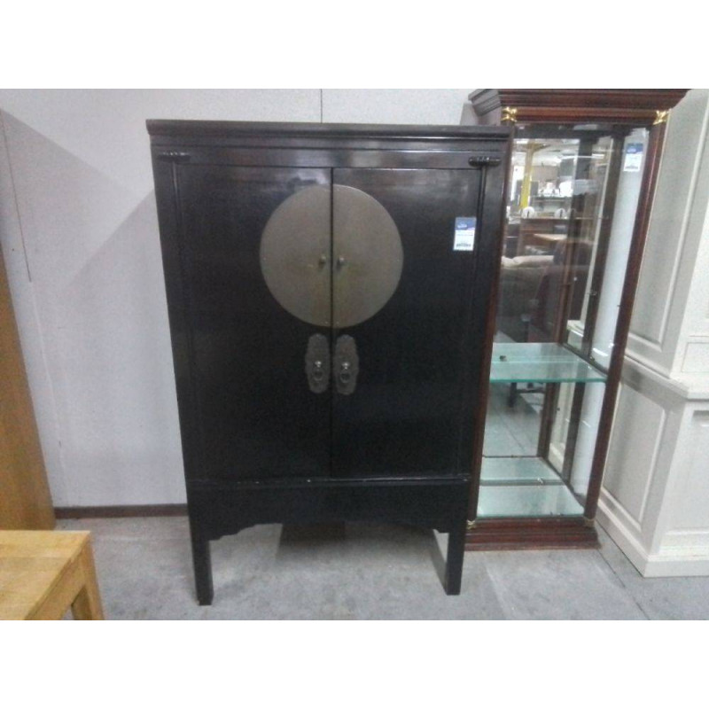 MEUBLE HAUT ASIATIQUE NOIR