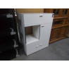 BUFFET DE CUISINE BLANC 3 PORTES 1 TIROIR