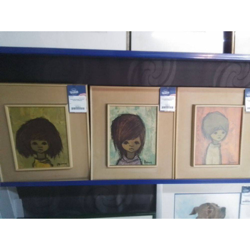 REPRO ENCADREE PORTRAIT ENFANT MOERMAN