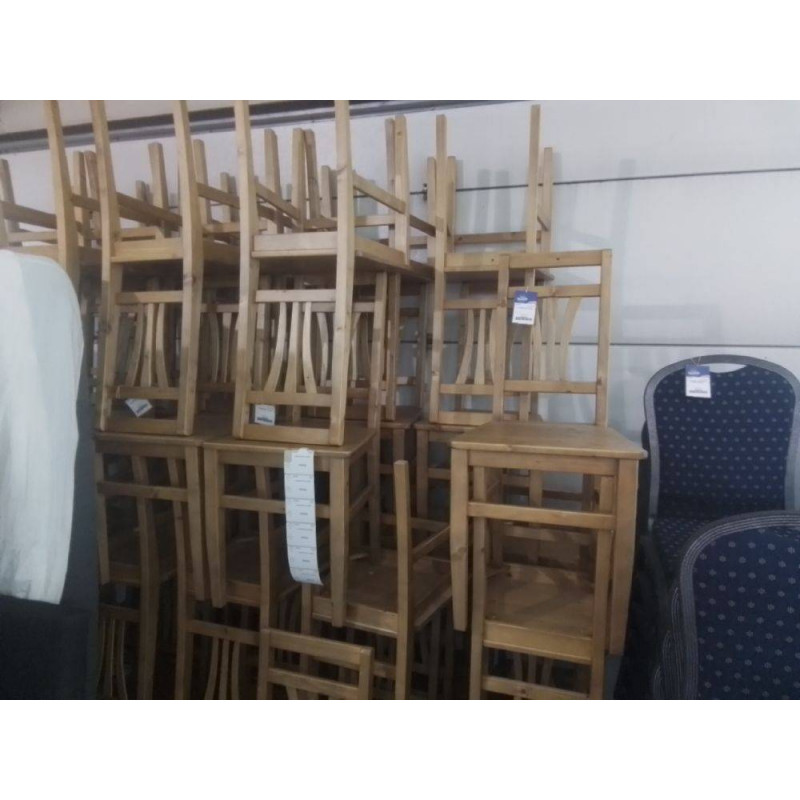 CHAISE EN PIN LA PIECE 