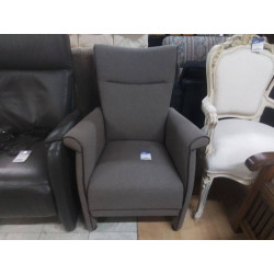 FAUTEUIL CLUB TISSU GRIS...