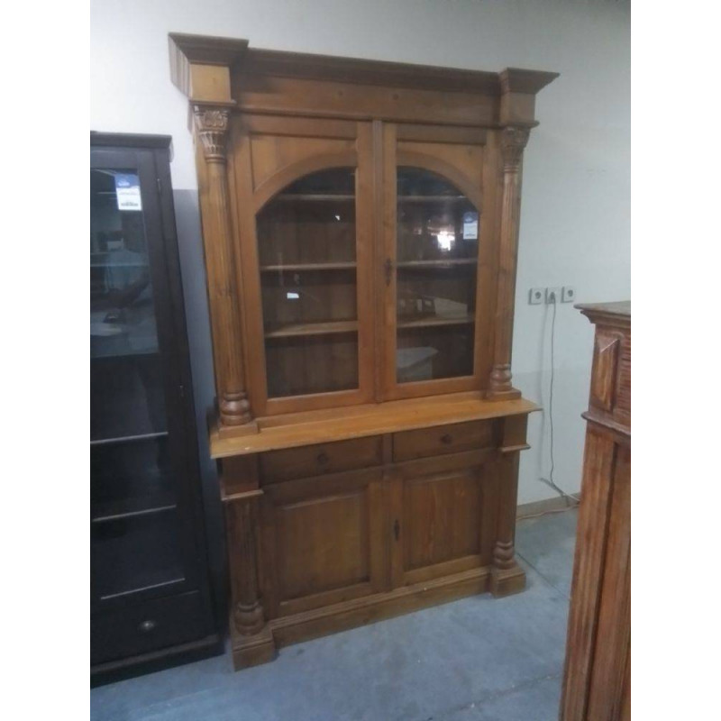 VAISSELIER 2 CORPS EN PIN 137X53X210