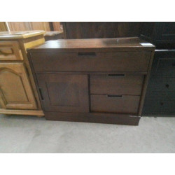 MEUBLE BAS BOIS EXOTIQUE...