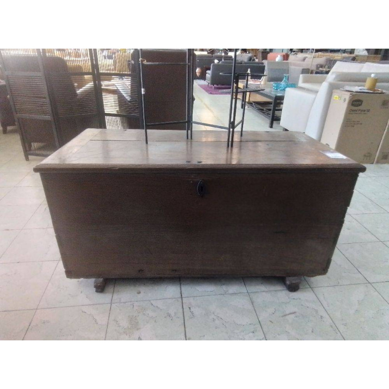 COFFRE CHÊNE ANCIEN