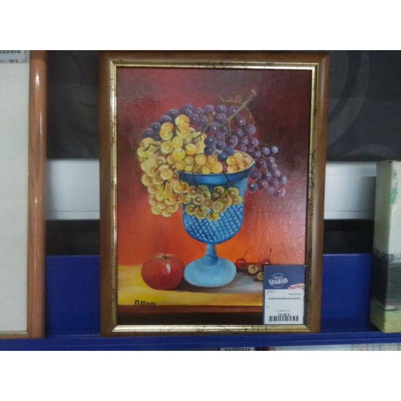 CADRE GRAPPES DE RAISINS