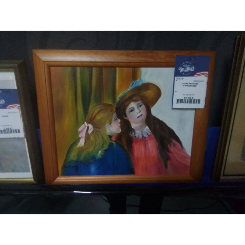 CADRE PEINTURE CONFIDENCES