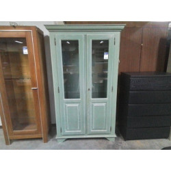 VITRINE 2 PORTES VERTE