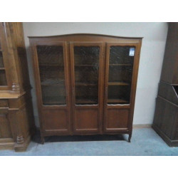 BIBLIOTHEQUE VITREE 3 PORTES