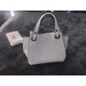SAC A MAIN RIPANI CUIR BLANC 