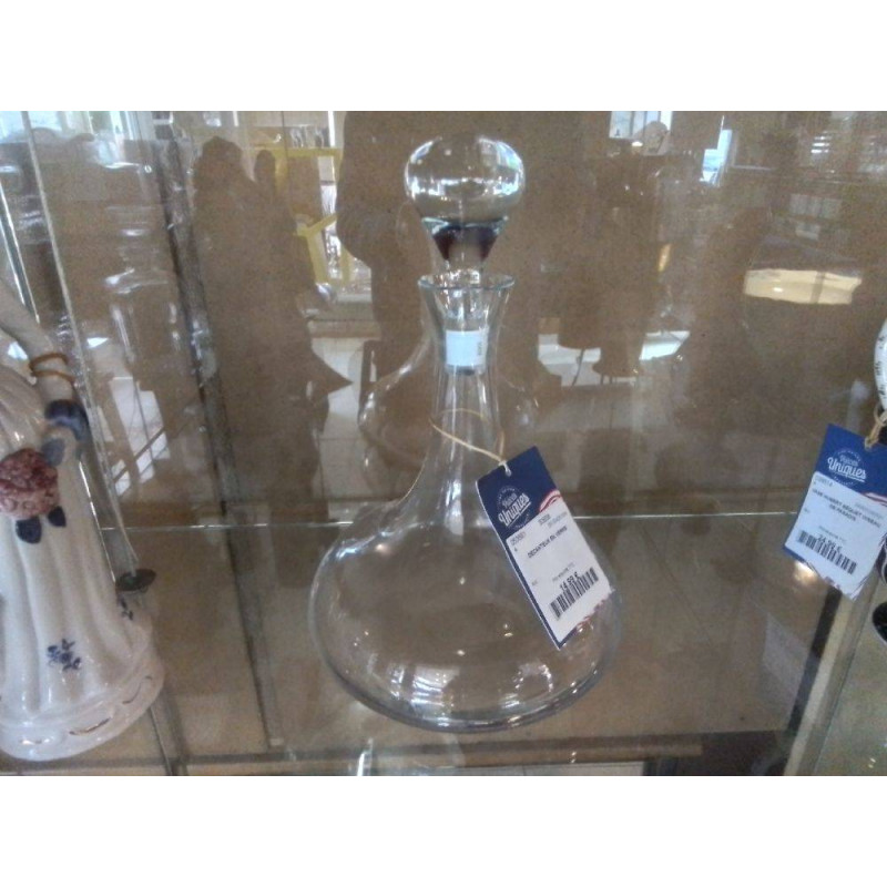 DECANTEUR EN VERRE