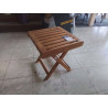 TABLE D\'APPOINT PLIABLE TECK