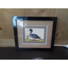 CADRE AVEC DESSIN CANARD SIGNE DAYELLE DE TERRONBLAN