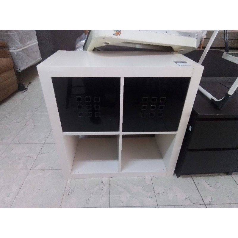 MEUBLE KALLAX 4 CASIERS BLANC