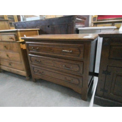COMMODE 3 TIROIRS PLACAGE...