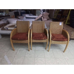 SERIE DE 6 FAUTEUILS LOOM...