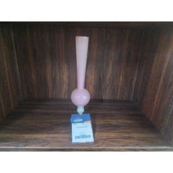 VASE OPALINE ROSE