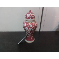 VASE COUVERT PORCELAINE