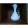 CRUCHE OPALINE BLEUE 29CM