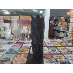 SCULPTURE AFRICAINE BOIS MASSIF