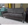 CANAPE MICROFIBRE GRIS TAUPE 2 PLACES