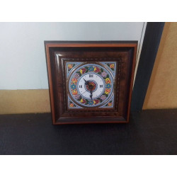 HORLOGE MURALE CADRE BOIS