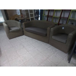 SALON DE JARDIN OSIER 2+1+1