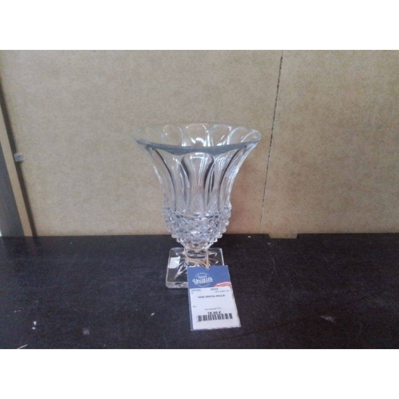 VASE CRISTAL MOULE