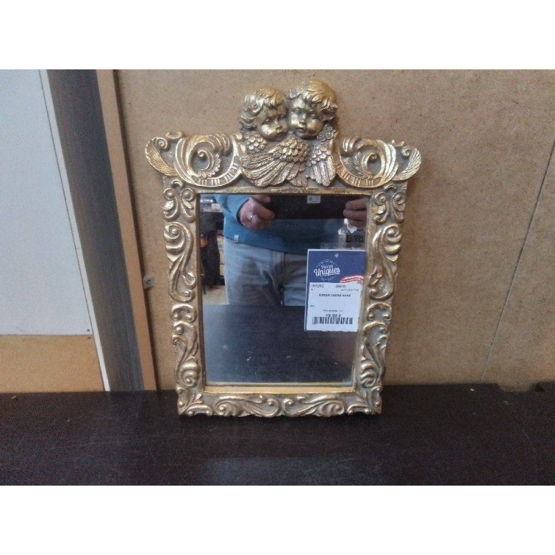 MIROIR CADRE DORE