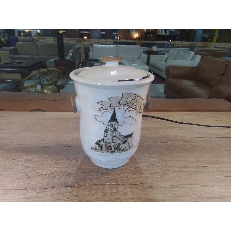 POT COUVERT (JARRE) GRÈS D\'ART LARDINOIS