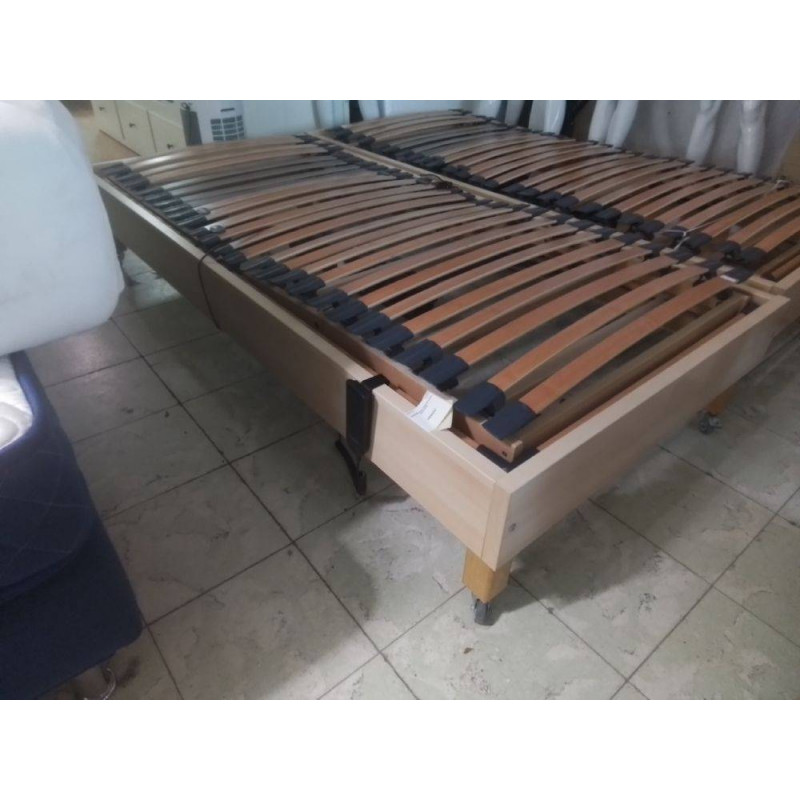 SOMMIER ELECTRIQUE 90X200 SUR PIEDS