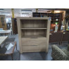 MEUBLE BAR MODERNE 2 TIROIRS 143X50X161