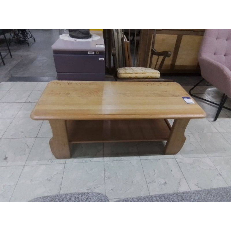 TABLE BASSE CHENE MASSIF CLAIR