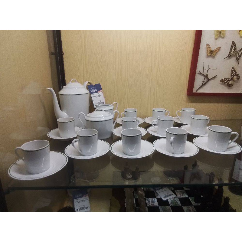 SERVICE A CAFE PORCELAINE DE SOLOGNE