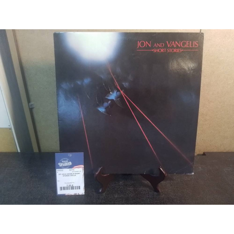33T JON & VANGELIS SHORT STORIES 1979 UK