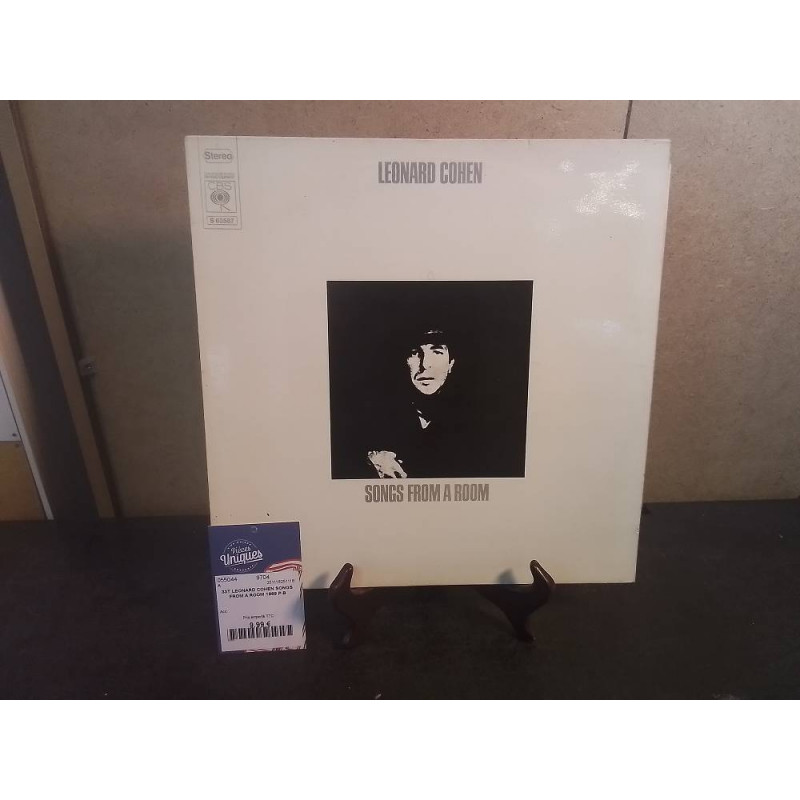 33T LEONARD COHEN SONGS FROM A ROOM 1969 P-B