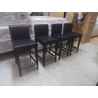 SERIE DE 4 TABOURETS HAUTS IKEA HENRIKSDAL
