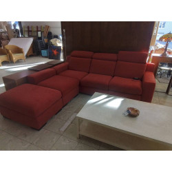 CANAPE D’ANGLE TISSU TERRA...