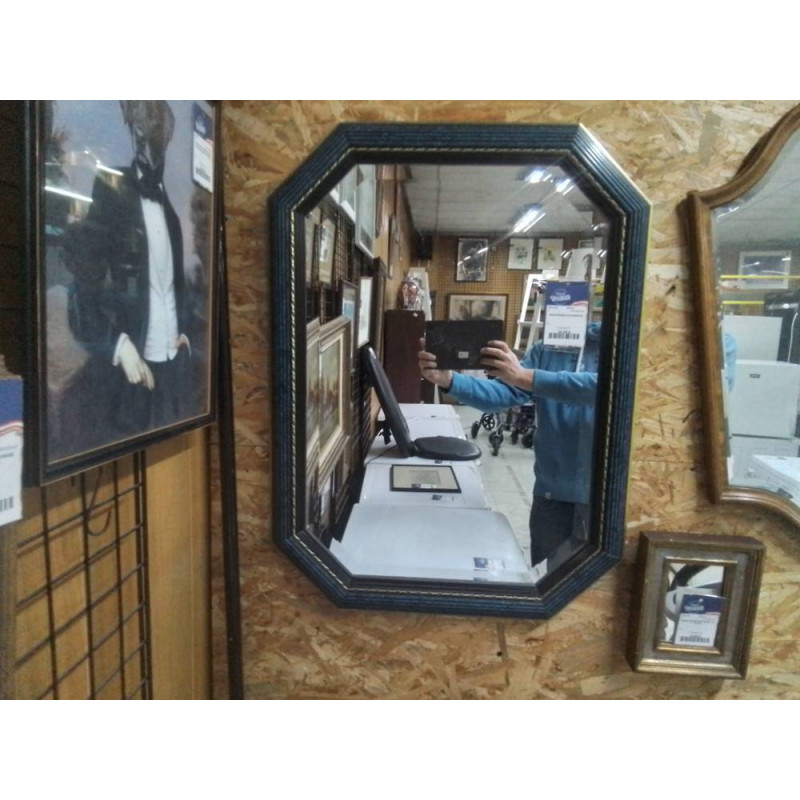 MIROIR BISEAUTE ANNEES 80