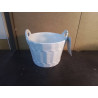 CACHE POT FAIENCE BLANCHE